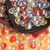 100pcs 10.8*12.4mm Fashion Acrylic Petal Loose Beads Creative Beading Material DIY Bouquet Necklace Bracelet Accessories