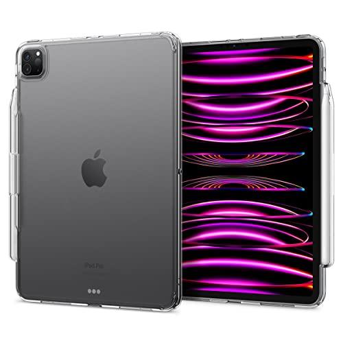 

Spigen iPad Pro 11 Clear Slim Case, Shockproof, Apple Pencil Charging Storage, Transparent, Scratch-Resistant, AirSkin Hybrid, ACS05937 (Crystal Clear