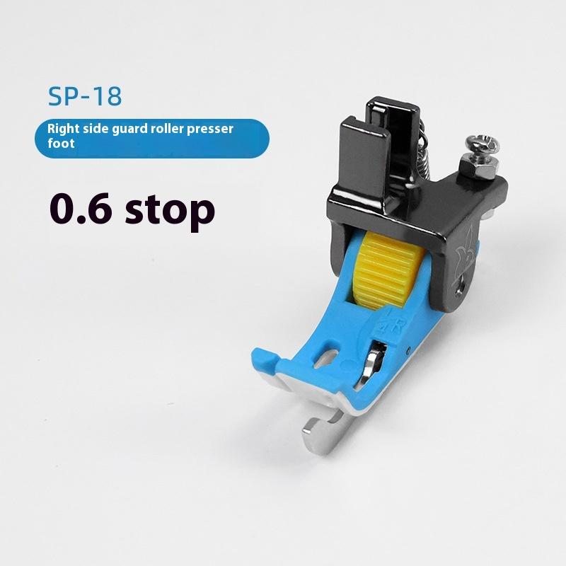 1 Piece Plastic Bottom Plate Retaining Presser Foot Lockstitch SP-18R Roller Presser Foot Left And Right Retaining