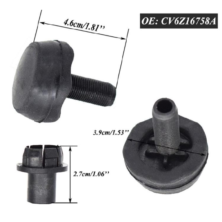 Engine Hood Stopper Enhances Safety Rubber Bumper CV6Z16758A fitting for CMax