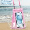Transparent Mobile Phone Waterproof Bag Double Pocket Waterproof Phone Pouch  Cell Phone