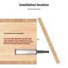 Touch To Open Cabinet Door Hardwares Quiet Auto Closing Mechanism Heavy Type Anti Pinches for Kitchen Bathroom