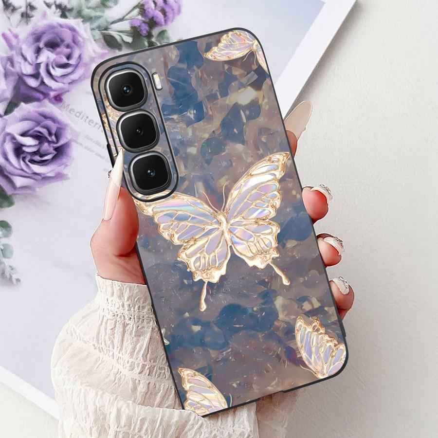 For Infinix Hot 60 Hot60i Case Cover lovely heart Pattern Soft Silicone Funda for infinix hot 60 Hot 60 i X6728 Shockproof Capa