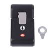 Serratura a Combinazione Portatile Nera Argento per Valigia Ricambio Antifurto Fibbia di Sicurezza Strumento Lucchetto Materiali di Riparazione