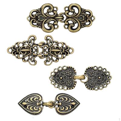 4 Pièces Clips de Châle de Pull, Fermoirs de Manteau, Clips de Col de Cardigan Attaches pour Filles