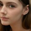 Tatiana (925 Silver) Solar Glow Hoop Earrings EC3162