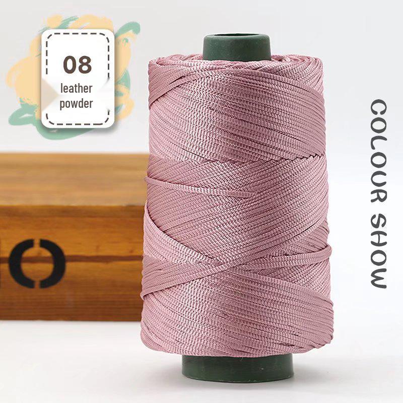 Lightweight Mercerized Cotton & Linen Thread for Hats, Shoes, Bags, Cushions. Perfect for Handmade Crafts with Upgraded Silk Line.