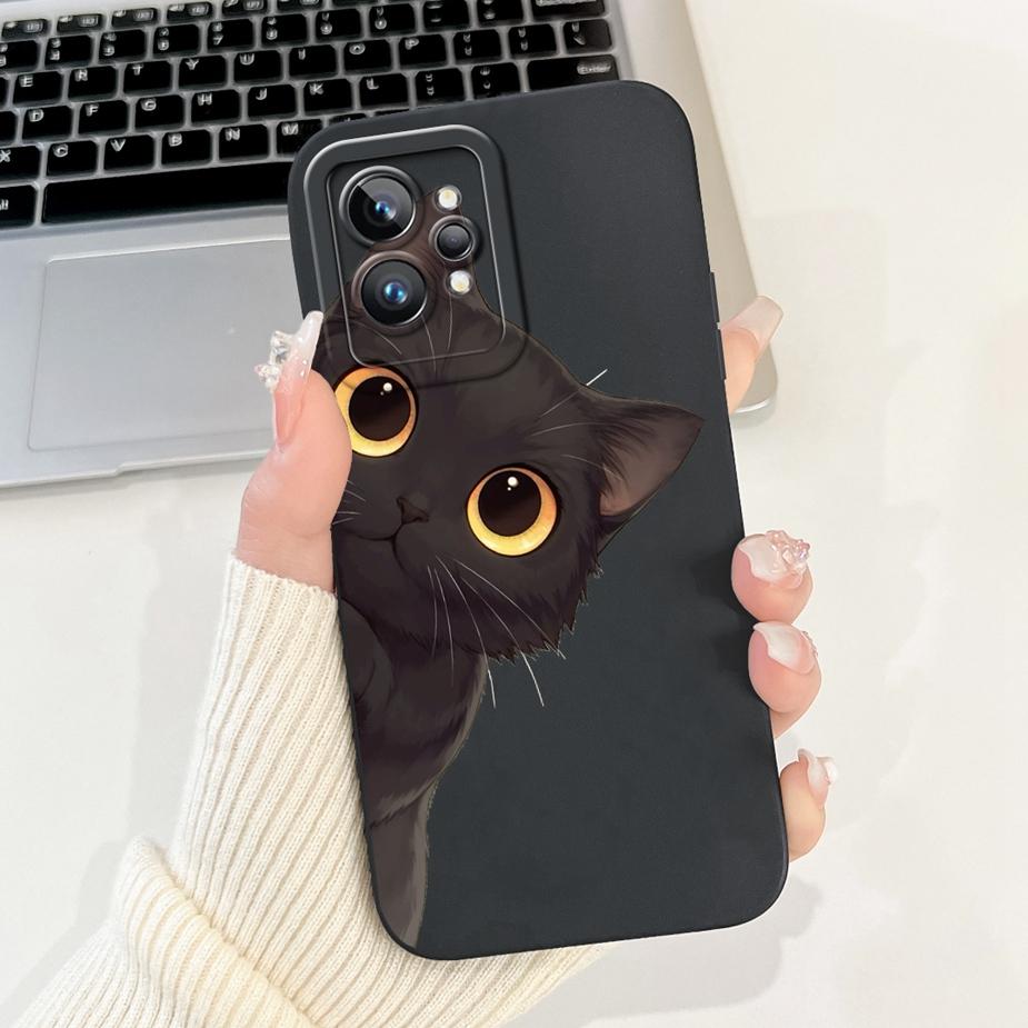 For Realme GT2 Pro Case RMX3301 Cute Fashion Cartoon Cover Shockproof Phone Case For Realme GT 2 Pro RealmeGT2 RMX3310 Soft Bags