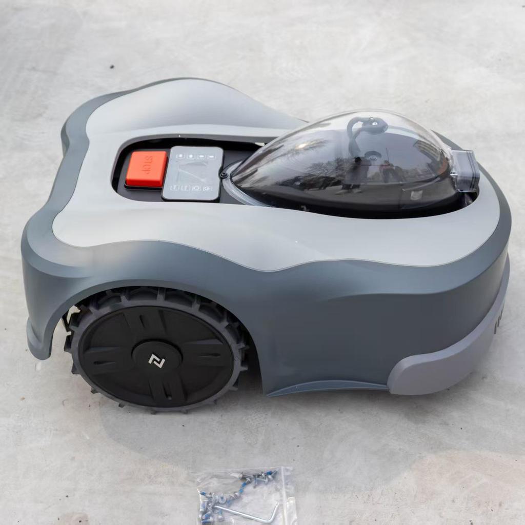 GPS-Enabled Smart Remote Control Robotic Lawn Mower
