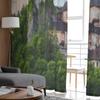 Slovakia Castle At Sunset Tulle Sheer Curtains for Living Room the Room Bedroom Kitchen Decoration Voile Organza Curtains