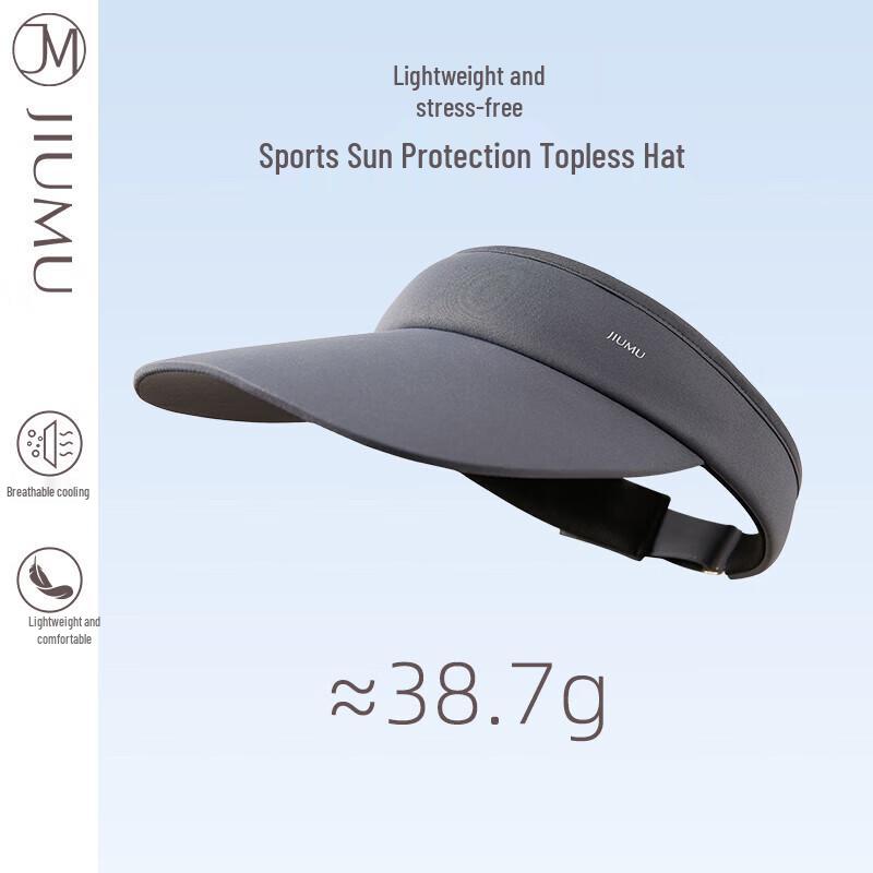 JIUMU Men's Summer Sun Protection Visor Hat CD071
