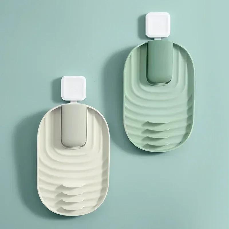 Kitchen Portable Storage Candy Color Shelf Plastic Pan Pot Cover Lid Rack Stand Holder Collapsible Support Multifu Drainage Rack