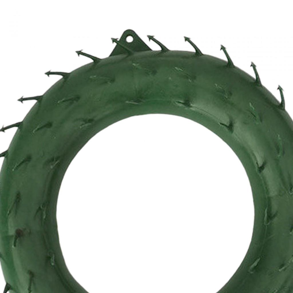 Christmas Round Wreath Making Hoop DIY Accessory Form Supplies for Garden Terrace