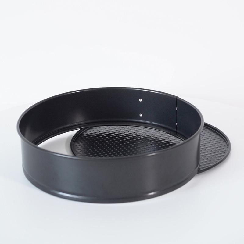 Non-Stick Round Cake Pan Set - Buckle Design for Baking