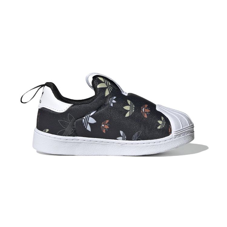 Adidas Superstar 360 I Repeat Logo - Black Baby Sneakers Core-Black Cloud-White Semi-Impact-Orange GX1870