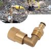Hose Elbow Adapter  Corrosion Resistance Brass 3/4in Female Thread Pipe Elbow Fitting Leakage Proof for Farm Irrigation