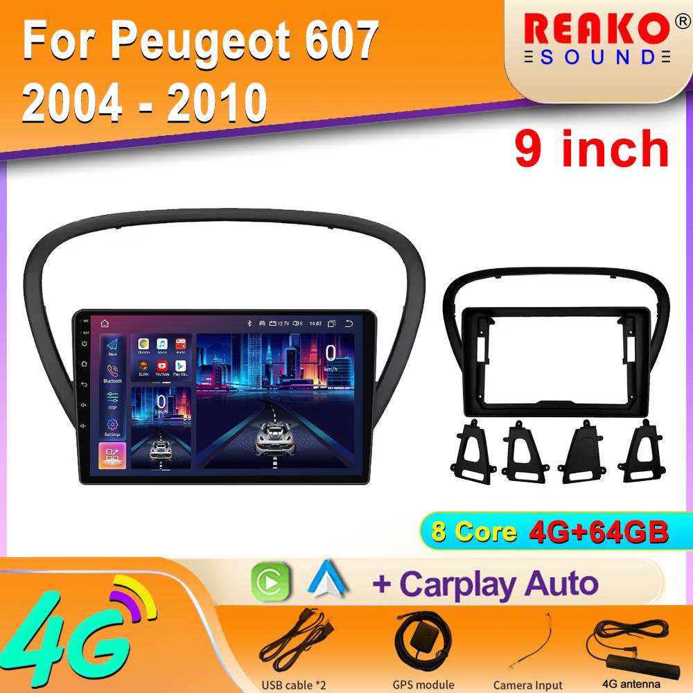 Auto radio priekš Peugeot 607 2004