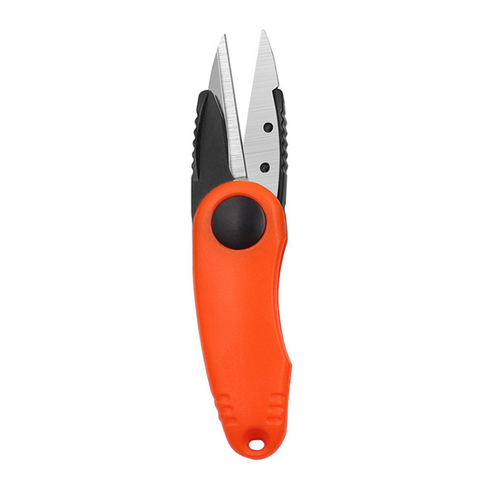

Foldable Fishing Line Cutter Fishing Tool Accessories Stainless Steel Fishing Scissors Line Cutter for Braided Line оранжевый