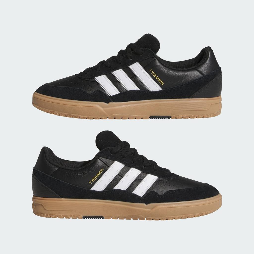 adidas TYSHAWN II HQ4734 Unisex Originals Sneakers Core Black / Cloud White / Gum