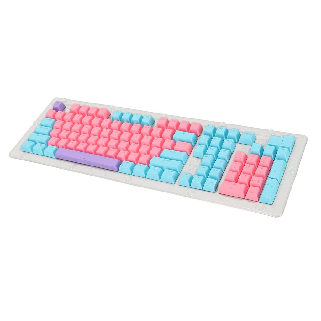 PBT Keyboard Keycaps 2 Color Injection Molding Light OEM Height Combination Keycaps for Mechanical Keyboard