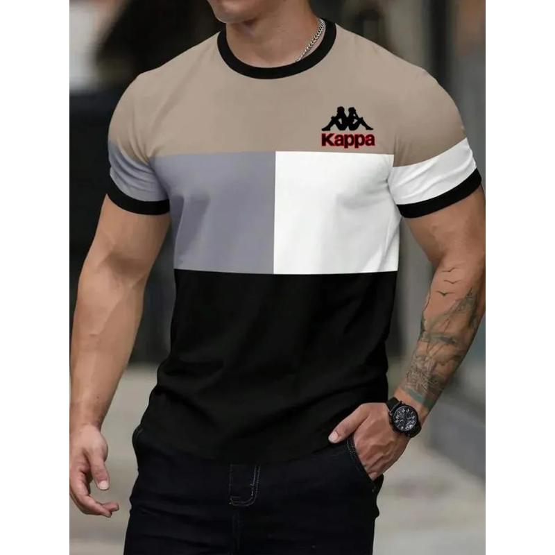 Men's Versatile Top Loose Simple Short Sleeve Crew Neck Comfortable T-Shirts Men’s
