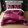 Aston Villa Football Design Bed Bedding Set 1 Duvet Cover + 2 Pillowcases Soft Breathable Household Bed Linens