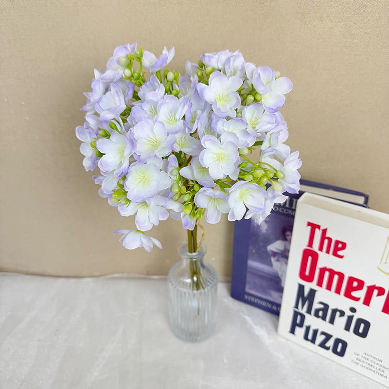 Artificial Jasminum Sambac Home Decor Wedding Centerpiece With Silk Material For Photography And Events