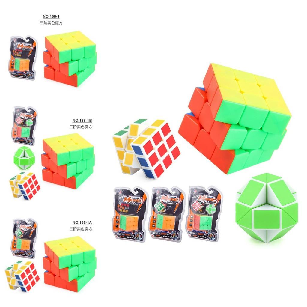 Colorful Educational Three Layer Cube For Kids Abs Material 5.7cm Speed Cube