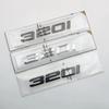 3D ABS Chrome Black Car Rear Trunk Letters Sticker For BMW 320i F30 E46 E90 G20 320i Emblem Logo Decal Auto Accessories