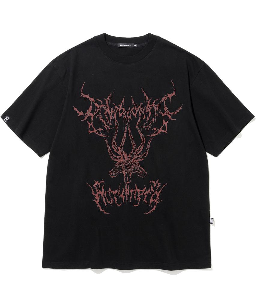 NOT4NERD 3Goats T-Shirts - Black