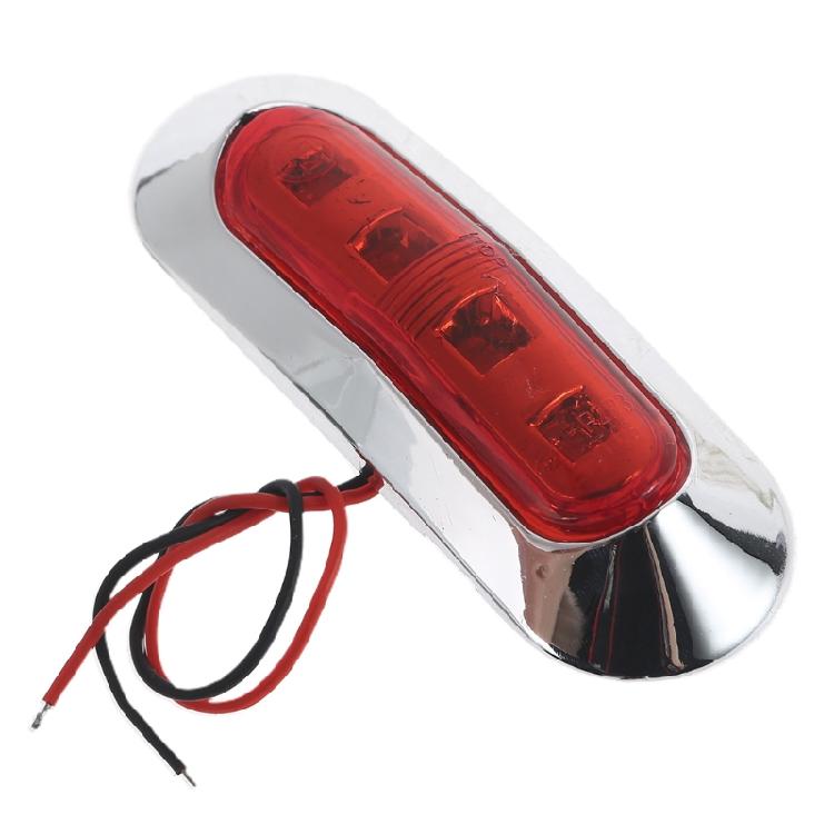 10x LED Side Marker Lights Indicator Clearance Lamp for Trailer Truck RV Bus 12V