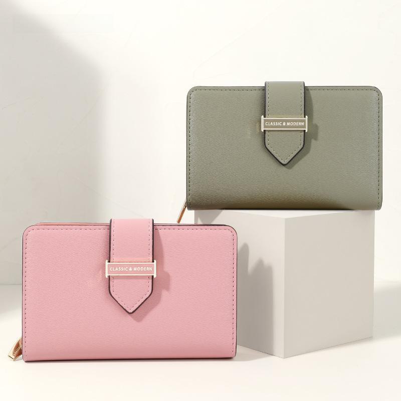 Tailian Women's Large Capacity Zipper Clutch Wallet