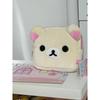 Rilakkuma Cute Makeup Organizer Storage Bag Animation Bear Plush Kawaii Cosmetic Cosmetic Bags Vanity Beauty Case Cute Pencil Case