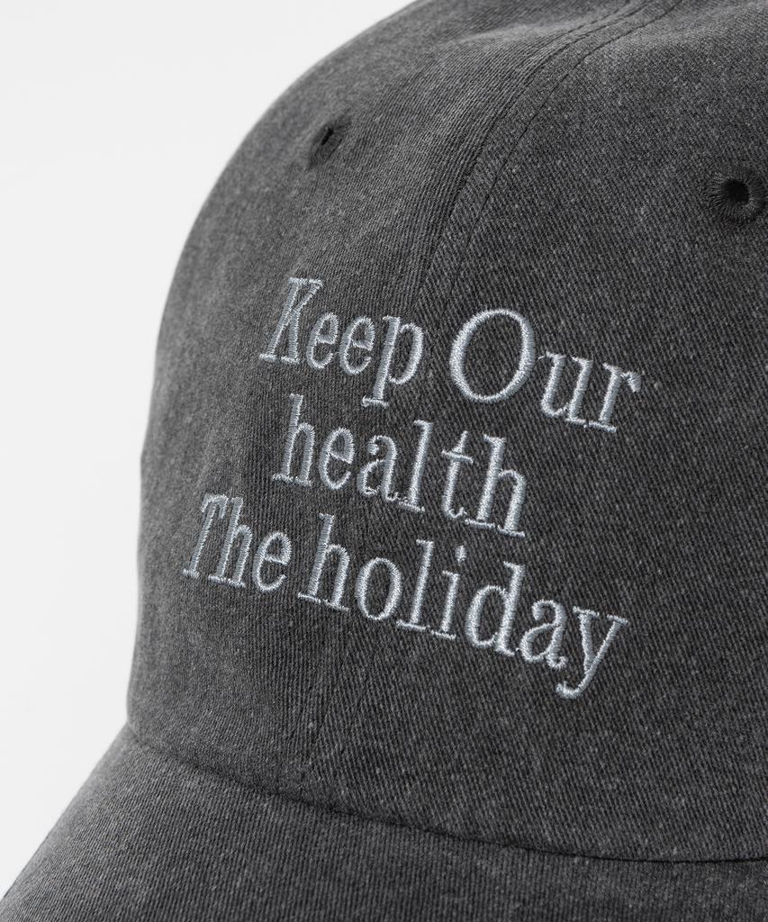 MILLO ARCHIVE Holiday Signature Ball Cap [Stone Black]