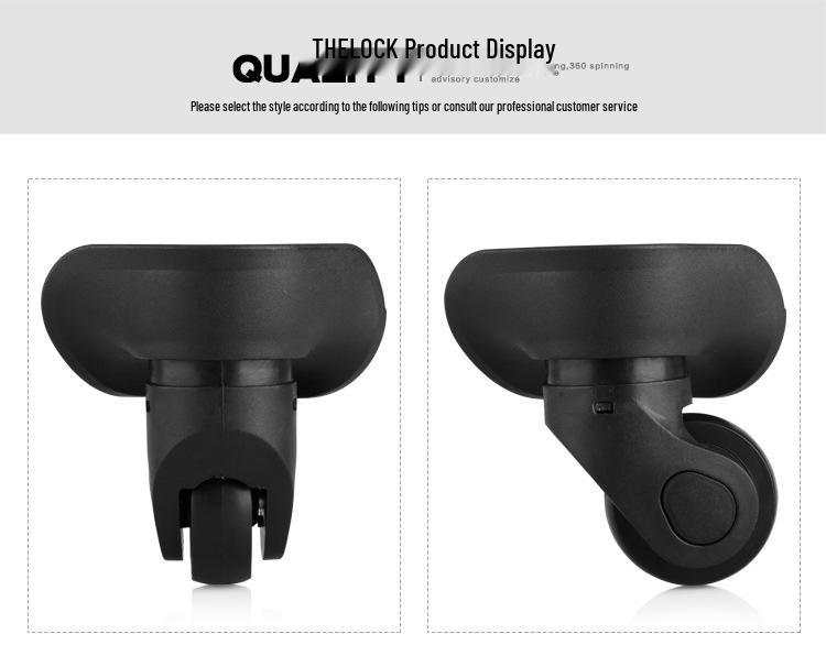 Replaceable Silent Trolley Suitcase Wheels