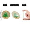 2D Acrylic Coastal Christmas Tree Decorations, Ocean-Themed Home Decor And Room Decorations