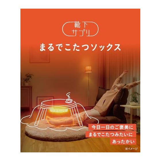 Socks Supplement, Kotatsu Socks, Warm Socks, Cold Protection, Winter, Cold Protection, Room Socks, Ladies, 932-995