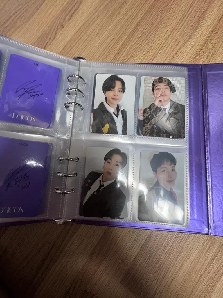 BTS Diablo Icon Photocard Custom Book