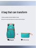 Ultra-light Water Repellent Foldable Backpack for Cycling, Hiking, Camping, & Mountaineering