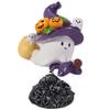 Cartoon Halloween Ghost Statue Cute Ghost Figurine Ornament Funny Ghost Art Sculpture  Bookshelf