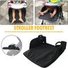 Nexxxly Stroller Footrest Seat, Buggy Extension, Foot Rest Mat, 35x30cm