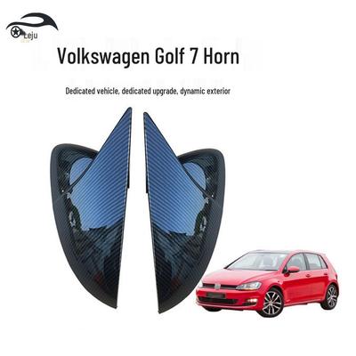 Volkswagen Golf Mk7/Mk7.5 Rearview Mirror Cover In Bright Black