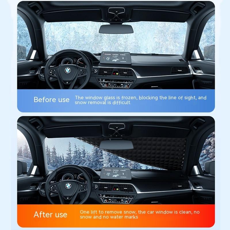 For Polestar 4 the front windshield of a car is shielded from sunlight, snow, and hail auto tools car accessories