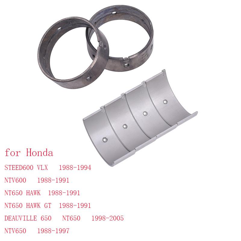 36mm Motorcycle Connecting Rod Crankshaft Main Bearing for Honda STEED600 VLX 1988-1994 NTV600 1988-1991 NT650 HAWK NTV650