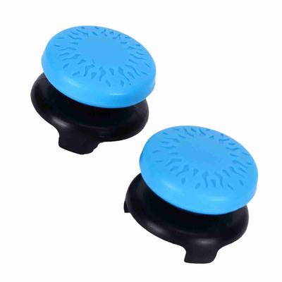 2Pcs Thumbstick Weiche Silikon Abdeckung Grip Stick Joystick Controller Gamepad Schlüssel Kappe für PS5Blue