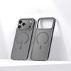 Luxury Matte Hybrid Magnetic Phone Case For iPhone 17 Pro Max 17 Pro 17 Air Translucent Alloy Lens Frame Shockproof Hard Cover