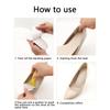Leather Insole for Shoes Sandals High Heels Half Pads Non-slip Insert Women Ultra-thin Sweat-absorbing Breathable Can Be Pasted