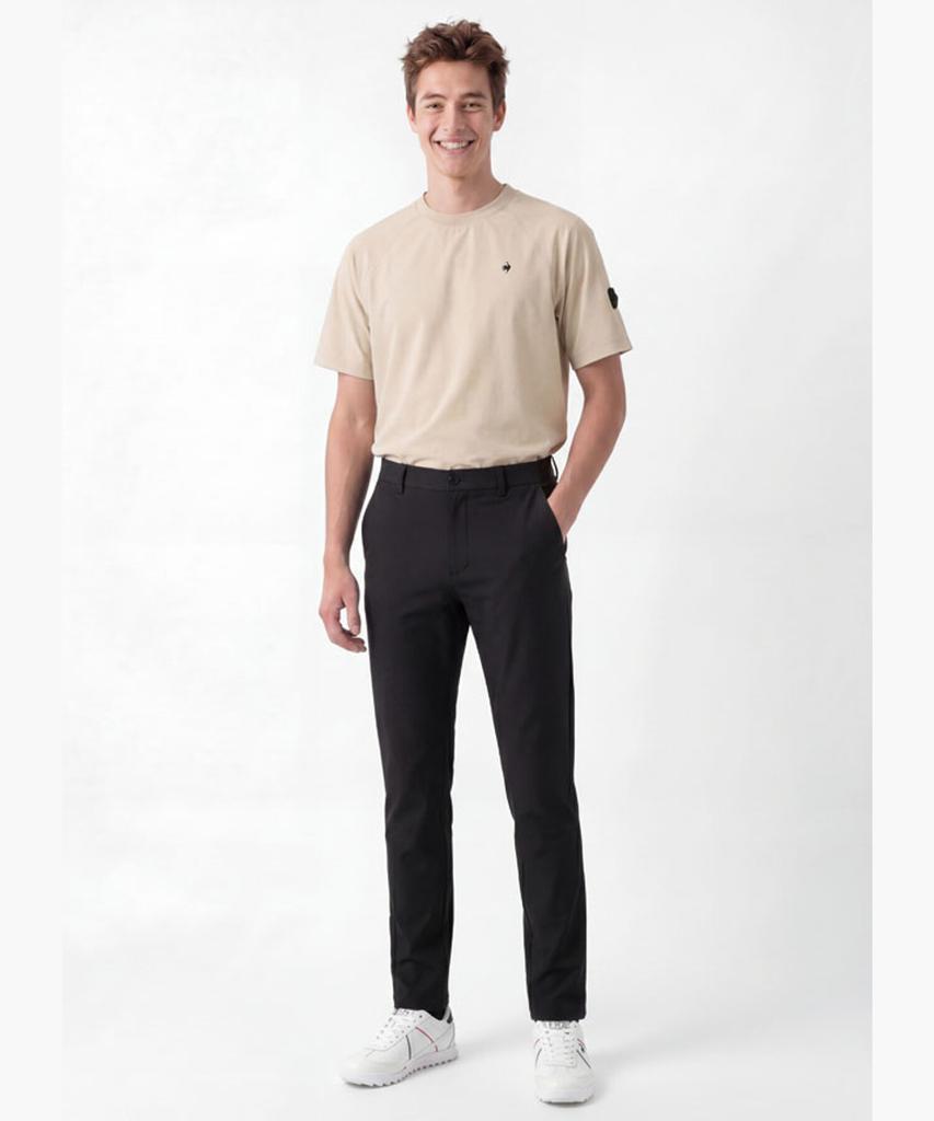 LECOQ GOLF Men'S Slim Fit Essential Pants _Blck Gr121Mpt32