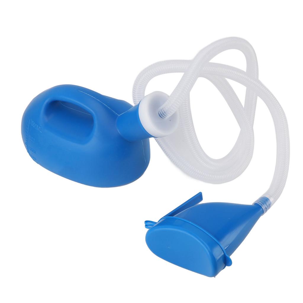 Sticlă Urinară Unisex 2000ml pentru Bărbați Femei cu Capac Sigilat Tub Lung Gură Moale Portabilă Sticlă Groasă pentru Urină