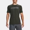 Under Armour Training Sports Breathable Straight T-Shirt Men Tops Baroque-Green 1352045-310
